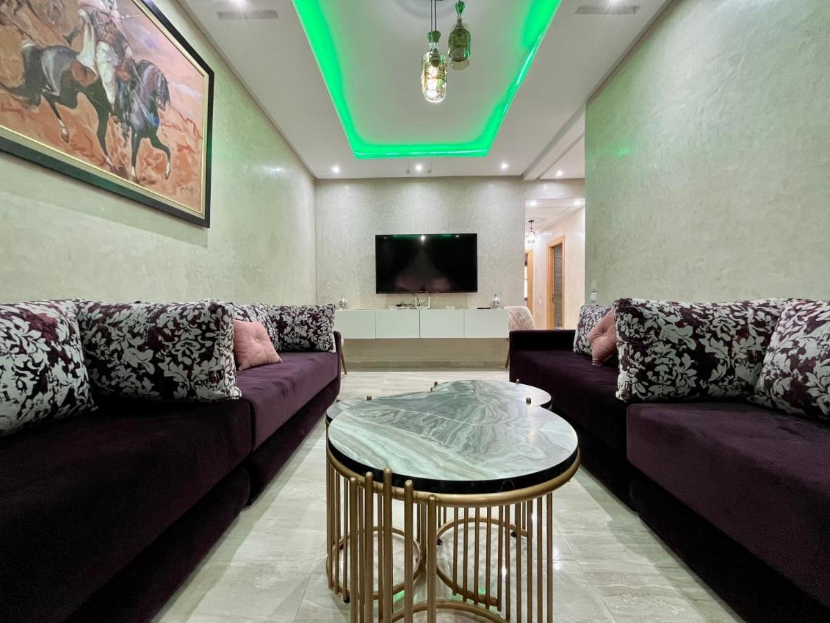 Bel Appartement A Marrakech En Residence Avec Piscine - Fibre & Netflix Marrakesh Bagian luar foto