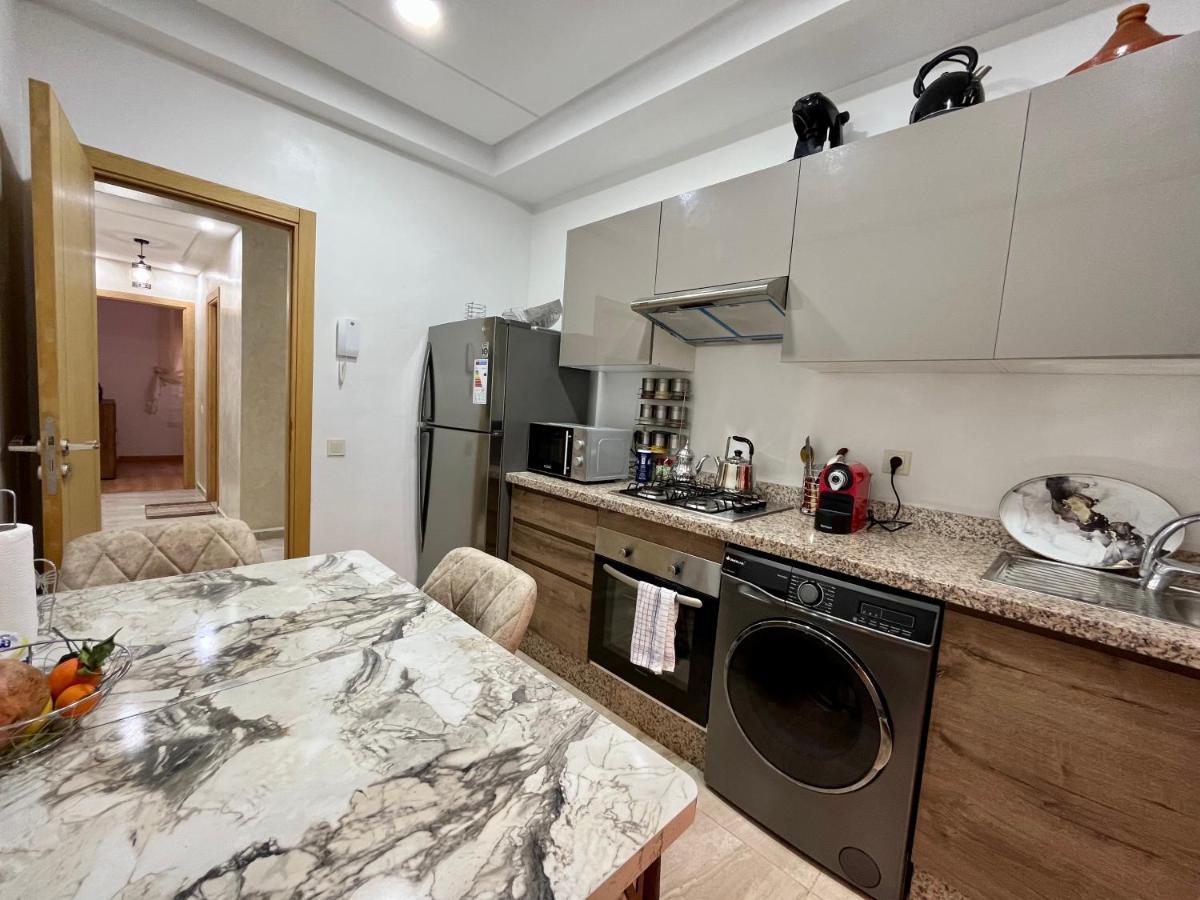 Bel Appartement A Marrakech En Residence Avec Piscine - Fibre & Netflix Marrakesh Bagian luar foto