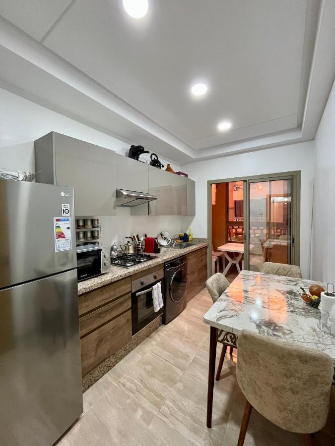 Bel Appartement A Marrakech En Residence Avec Piscine - Fibre & Netflix Marrakesh Bagian luar foto